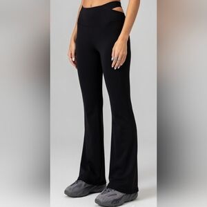 Adika Black Bootcut Flare Pants